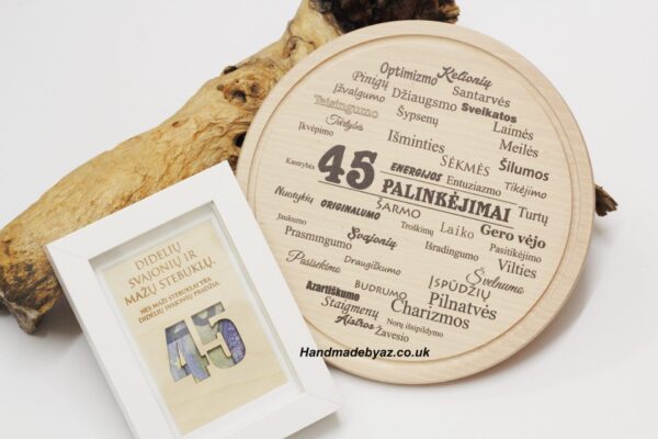 Gift set for him ,,45 palinkejimai,,
