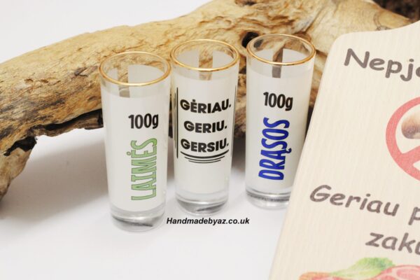 Gift set for him ,,Nepjauk grybo,, - Image 2