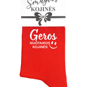Printed Sock for Women ,,Geros nuotaikos kojines,,