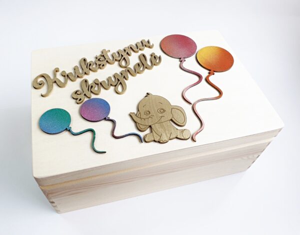 Memory box ,,Krikstynu skrynele,,