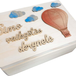 Personalised Memory box ,,Simo vaikystes skrynele,,