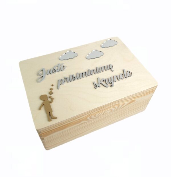 Personalised Memory box ,,Justo prisiminimo skrynele,,