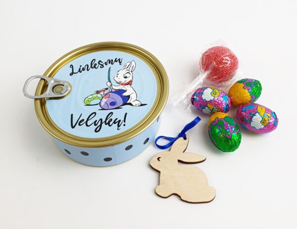 Gift canned ,,Linksmu Velyku,,