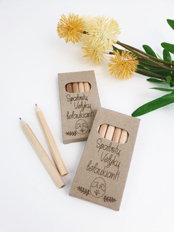 Pencil set ,,Spalvotu Velyku belaukiant,,