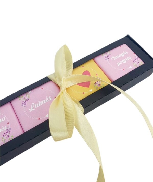 Mini chocolate set with cup ,,Sypsenos veide,, - Image 2