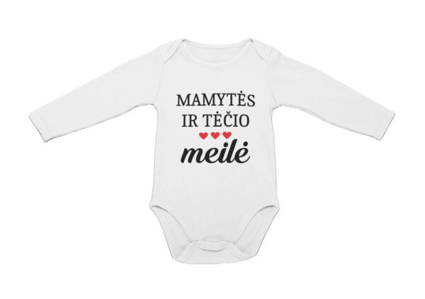 Baby vest Long sleeve ,,Mamytes ir tecio...,,
