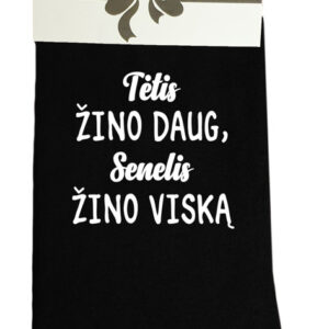 Printed Sock for Men ,,Tetis zino daug,,