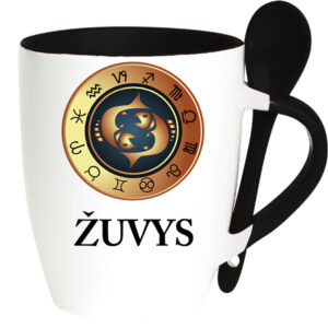 Cup with Spoon ,,Zuvis,,
