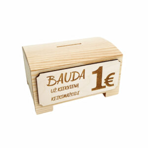 Piggy bank ,,Bauda uz kiekviena keiksmazodi,,