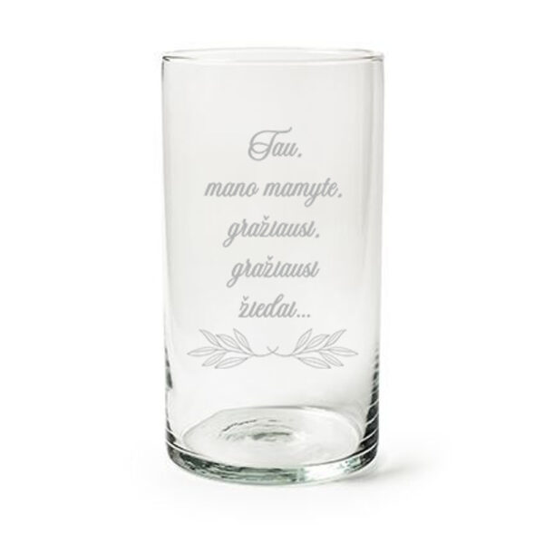 Flowers vase ,,Tau mano mamyte..,,