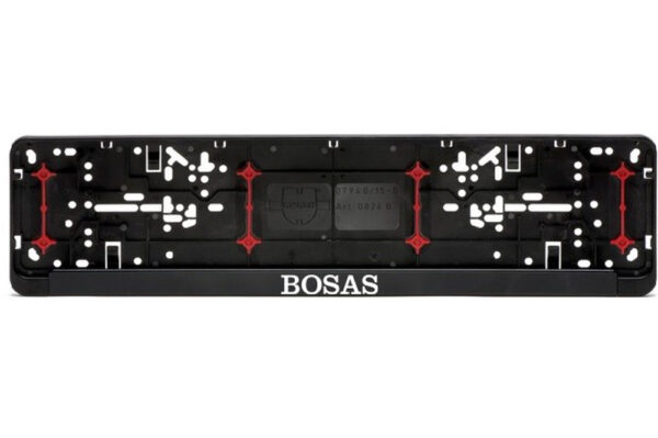Car registration number plate (2pcs) „Bosas,,