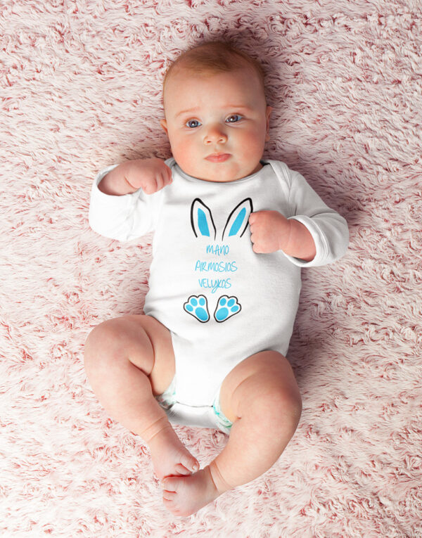 Baby vest Long sleeve ,,Mano pirmosios velykos,,