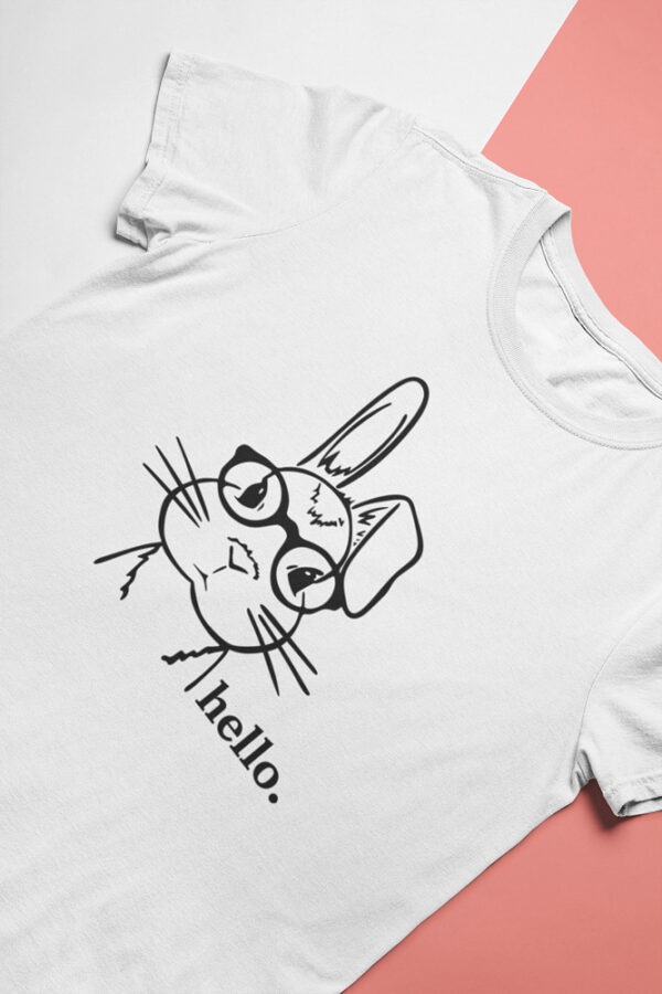 Printed T-shirt for Women ,,Hello,,