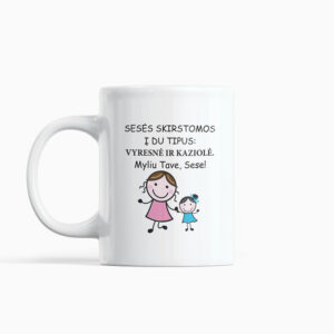 Cup  ,,Seses skirstomos,,