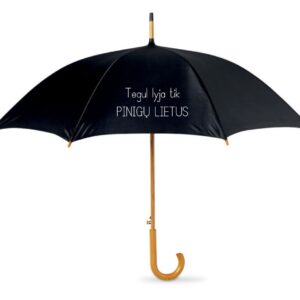 Black Umbrella ,,Tegul lyja tik pinigu lietus,,
