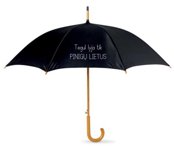 Black Umbrella ,,Tegul lyja tik pinigu lietus,,