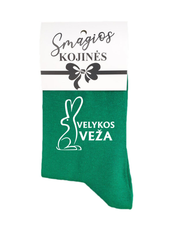 Printed Sock for Women ,,Velykos veza,,