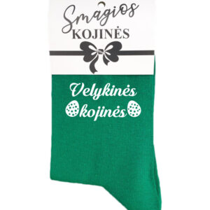 Printed Sock for Women ,,Velykines kojines,,