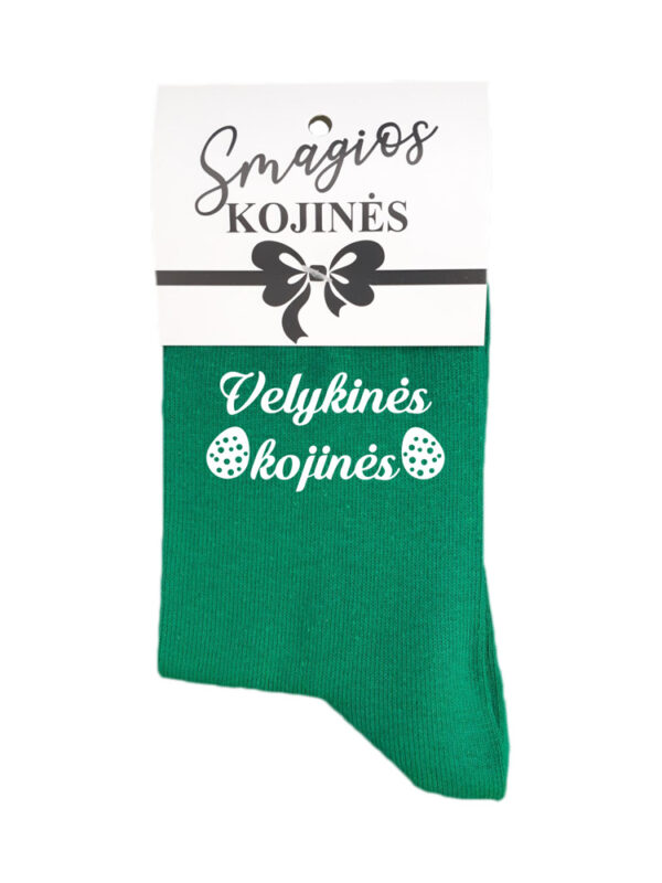 Printed Sock for Women ,,Velykines kojines,,