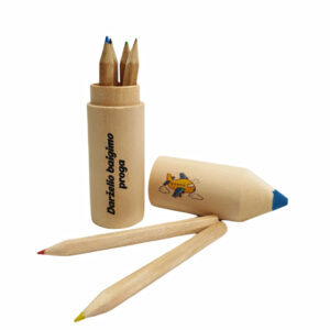 Pencil Box with Pencils ,,Darzelio baigimo proga,,