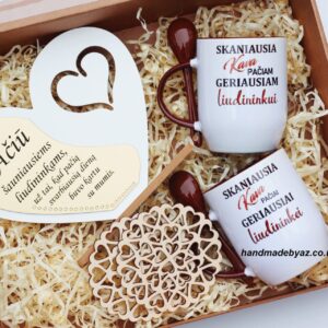 Gift set for wedding witnesses.