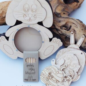 Easter Bunny Painting set and piggy bank