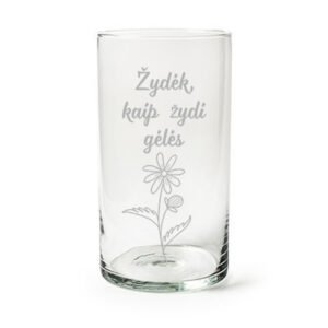 Flowers vase ,,Zydek,kaip zydi geles,,