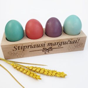 Easter egg stand ,,Stipriausi marguciai,,