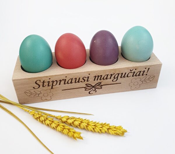 Easter egg stand ,,Stipriausi marguciai,,