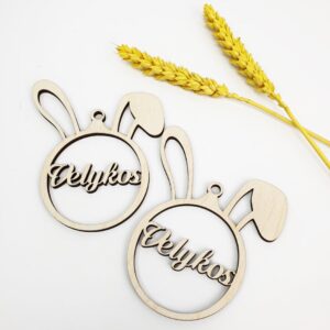 Easter wood decorations ,,VELYKOS,,
