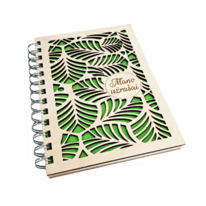 Wooden Notebook ,,Mano uzrasai,,