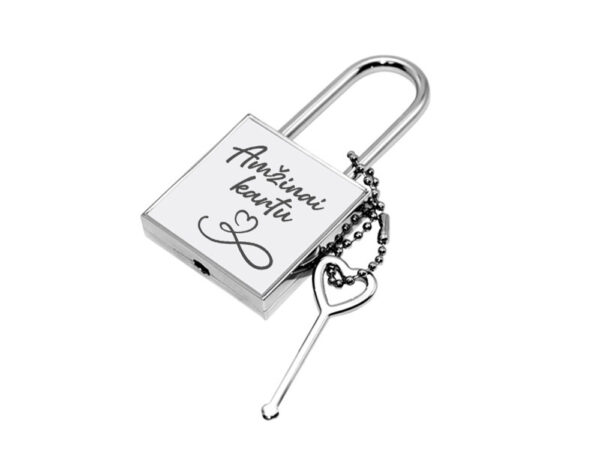 Engraved Padlock,,Amzinai kartu,,