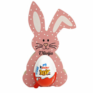 Personalised Easter egg holder ,,ANY NAME,, with Kinder