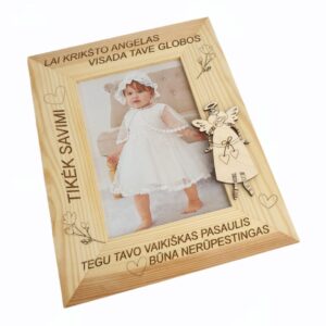 Photo frame  ,,Lai Kriksto angelas,,