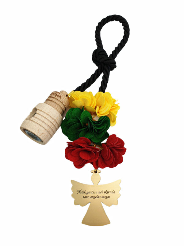 Car Diffuser/Air Freshener ,,Nelek greiciau nei skrenda..,,