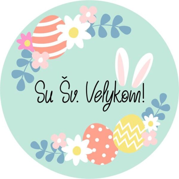 Easter stickers,,Su sv. Velykom,,