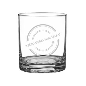Engraved Glass ,,Tecio gerai nuotaikai,,