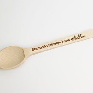Wooden spoon ,,Mamyte virtuveje kuria stebuklus,,