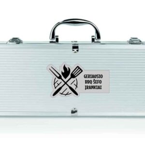 BBQ Grill Tool Set  XL „Geriausio BBQ boso..,,