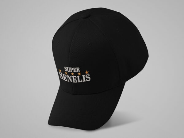Embroidery hat ,,Super senelis,,