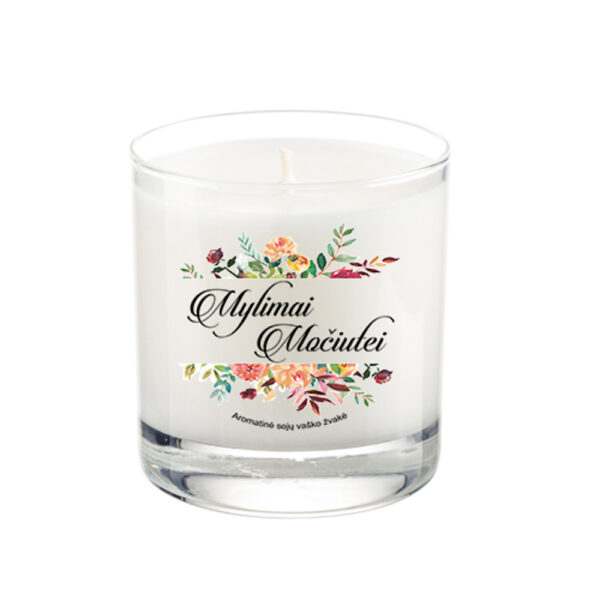 Soy Wax Candle ,,Mylimai mociutei,,
