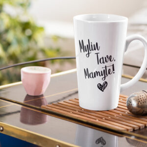 Tall Latte Cup ,,Myliu Tave Mamyte,,