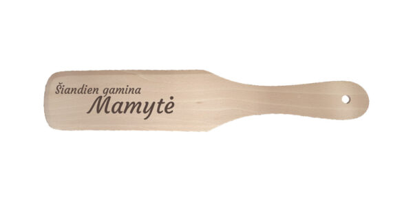 Wooden Spatulas ,,Siandien gamina mamyte,,