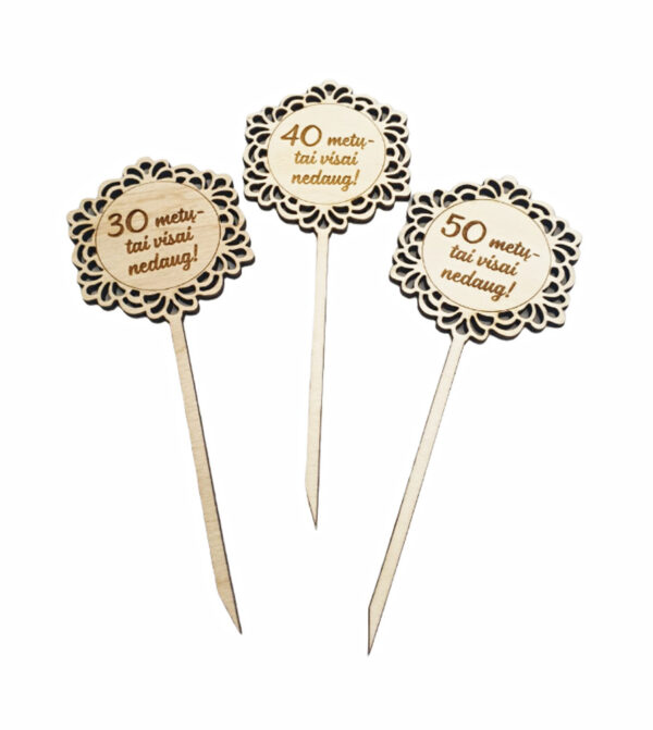 Cake toppers (ANY YEARS) - Image 2