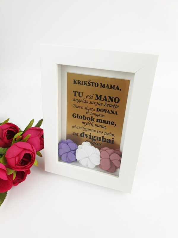 Personalised Photo frame  ,,ANY TEXT,,