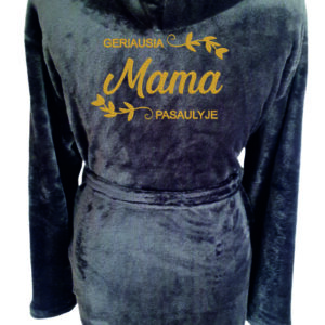 Unisex Bathrobes ,,Geriausia mama pasaulyje,,