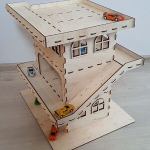 Wooden Car Garage
