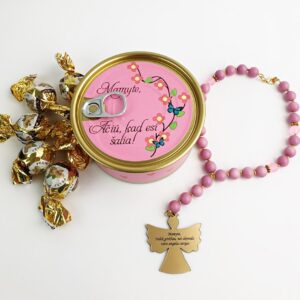 Gift canned ,,Mamyte,aciu,kad esi salia,,