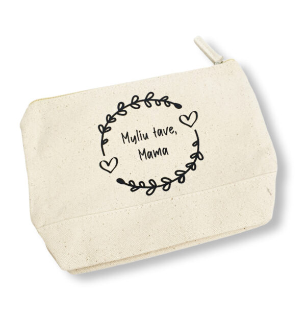 Make up bag ,,Myliu tave,mama,, - Image 2