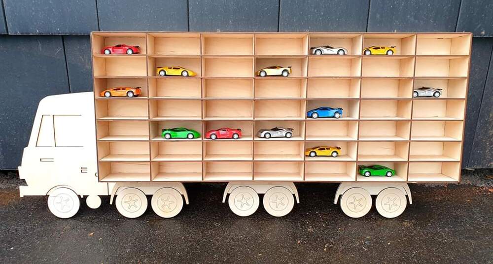 Wooden Car Garage